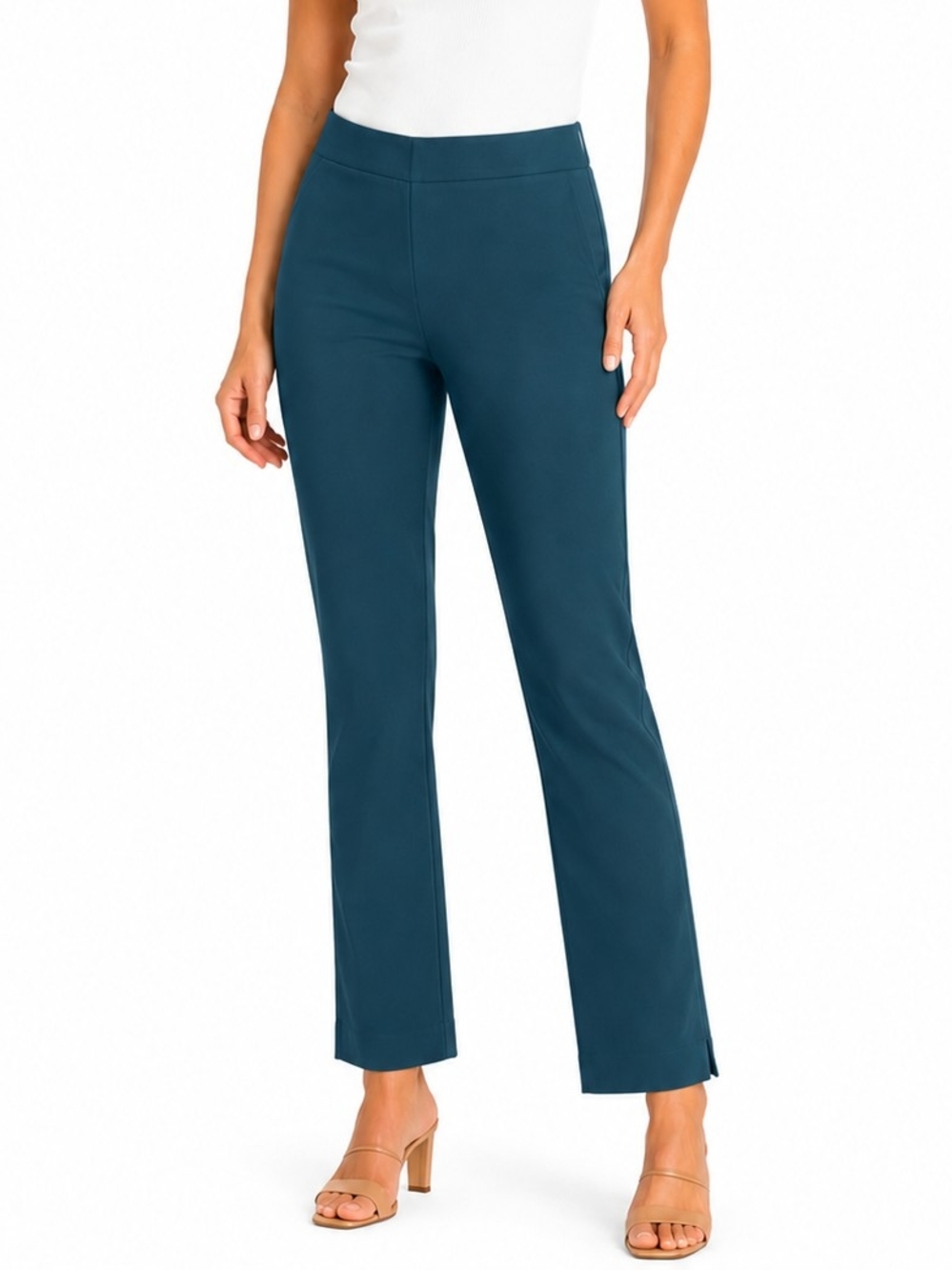 Old Navy Slim Straight Teal Pabts NWT